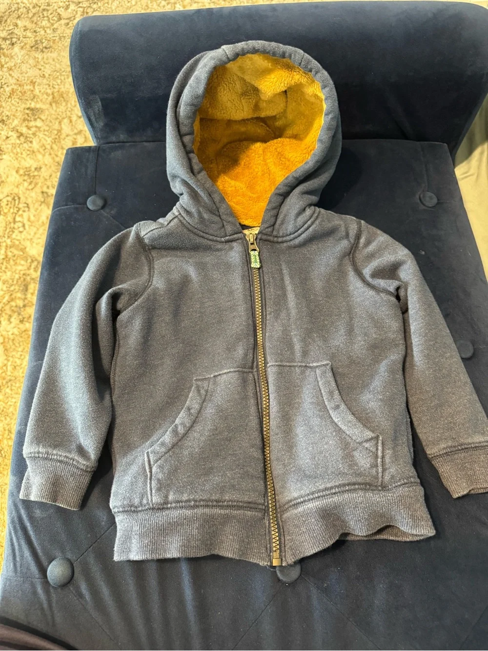 Carhartt Kids' Brown Hooded Zip Sweatshirt with Chest Logo plus 2 more